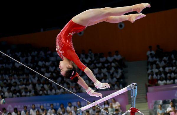 中国足彩网赛事中心-国家体操女队肇庆练兵 众将坦言心态为要